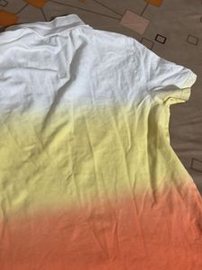 Dip-Dye Polo T-Shirt