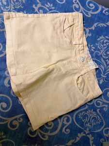 Light Yellow Shorts