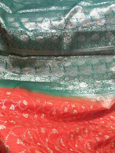 Banarasi Silk  Saari With Blouse