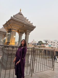 Elegant Purple Embroidered Kurta Set