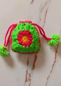 Handmade Crochet Pouch