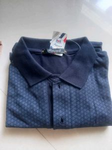 Men's Classic Blue Polo Shirt