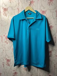 The North Face Blue Polo Shirt