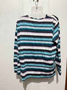 Striped Long Sleeve Top