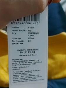 Us Polo  Men's Casual Tshirt.  New With Tag.