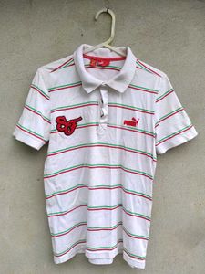 Puma Striped Polo Shirt