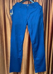 New Urban Ranger by Pantaloons Navy Blue Trousers