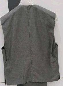 Men's Grey Three Piece Formal Suit