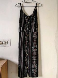 Bohemian Print Midi Dress