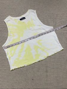 Trendy Tie-Dye Cropped Tank Top