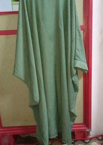 Elegant Green Kaftan Abaya