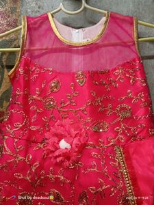 The Beautiful Girl Dress 👗 With Embroidery