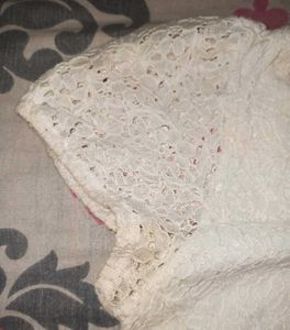 Elegant White Lace top