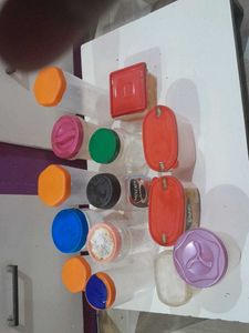 collection of Mixed Plastic Containers - Kitchen S