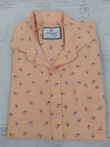Peach Coloured Printed Shirt from Original City