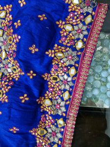 Floral Bridesmaid Lehenga Choli with Dupatta
