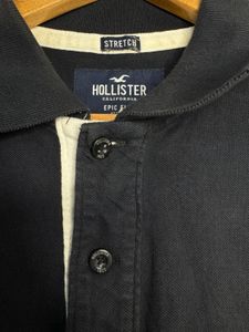 Hollister Black Polo Tshirt