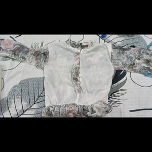 🆕 Printed - Formal Casual Top 🌸