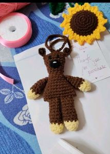 crochet mr. bean teddy 🧸
