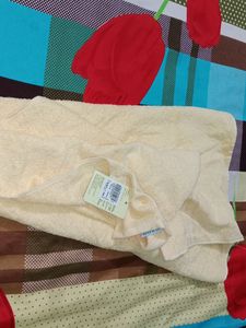Light Yellow Towel Full Length