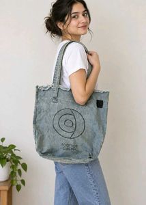 Denim Tote Bag - Rooftop Cinema