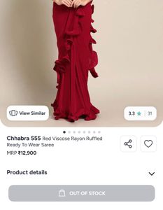 Red Saree