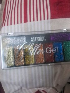 SFR Color Glitter Gel Palette