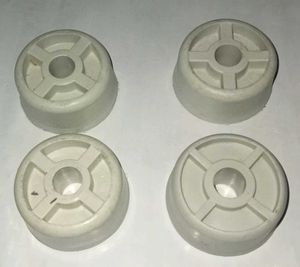 Iron Bed Leg Bush - Protective Floor Guards Pack-4