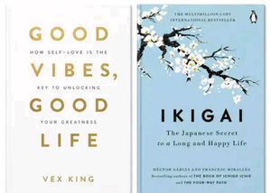 Good Vibes, Go0d Life & Ikigai Book