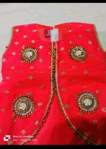 Beautiful Pink Girls Frock