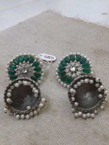 🆕 Jaipuri Light Weight Jhumka (Premium Quali