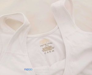 Women's White Sports Bra