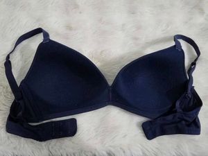 zudio Comfortable Navy Blue Bra