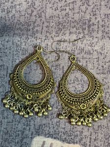 Boho Turquoise Dangle Earrings