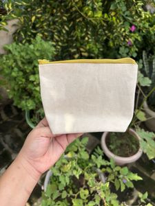 Handmade Canvas Pouch