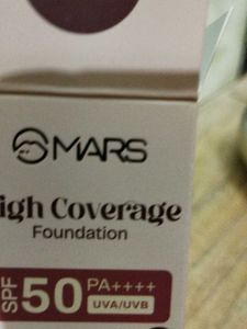 MARS High Coverage Foundation SPF 50