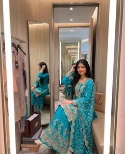 Beautiful Teal Kurta Set with Dupatta🩵💙