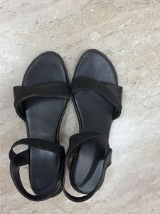 Black Strappy Sandals