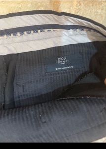 D’Cot carbon blue formal pants