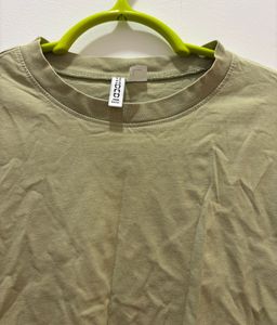 H&amp;M Cropped Boxy Tshirt