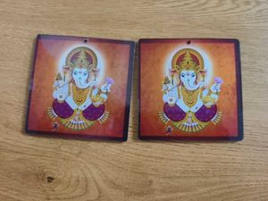 Ganesha Wall Decor - Set of 2