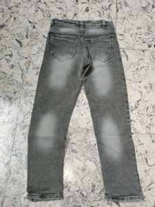 Gray Denim Jeans