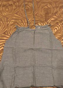 Stylish Grey Linen top
