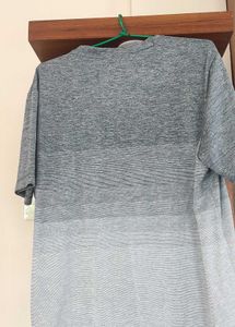 Men's Grey Ombre Active T-Shirt