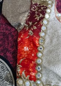 Printed Ethnic Skirt With Blouse And Dupatta