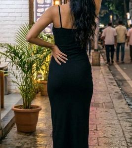 BLACK BODYCON