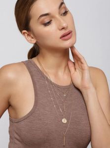 Layered Star Pendant Necklace