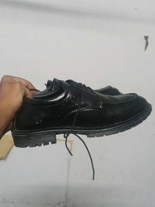formal black derby Shoes