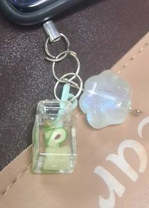 Cute Drink Charm phone char