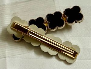Elegant Clover Hair Clips Set